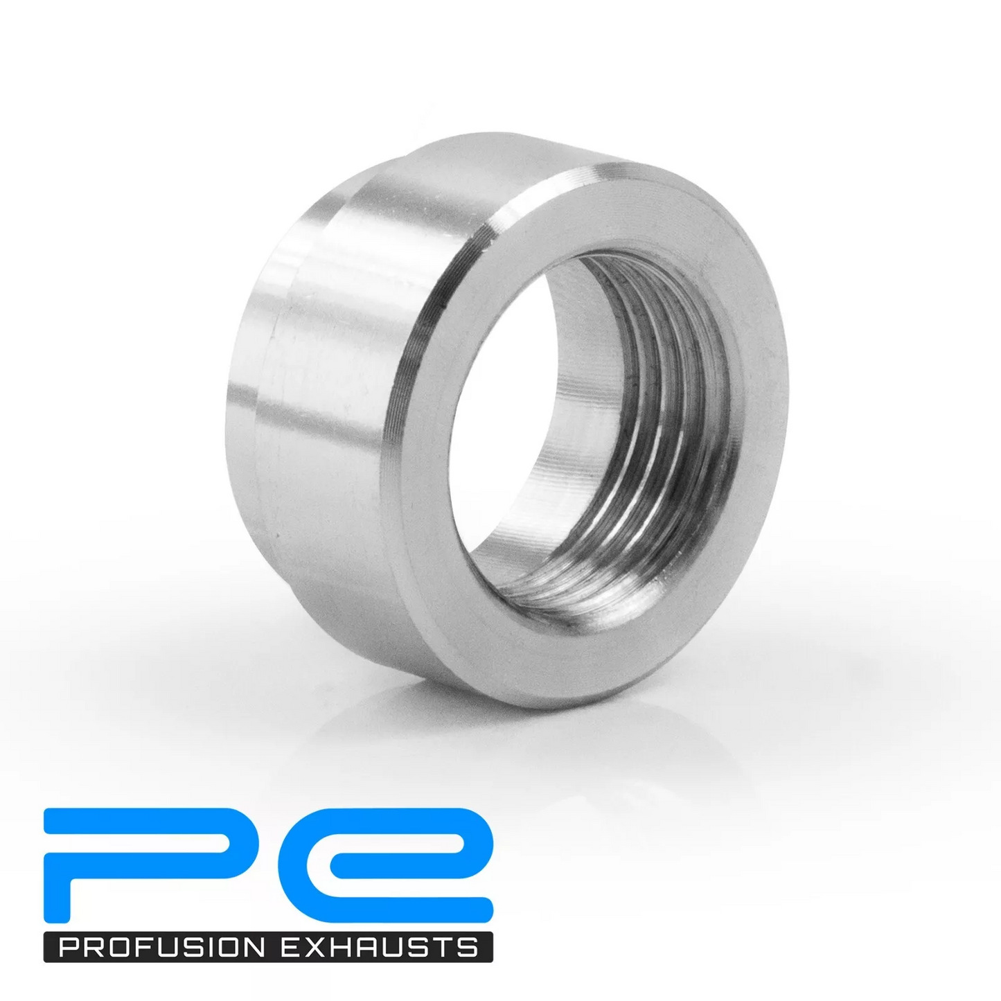 Exhaust Lambda Boss Nut Weld-on 304 Stainless Steel M18 x 1.5 O2 Oxygen Sensor