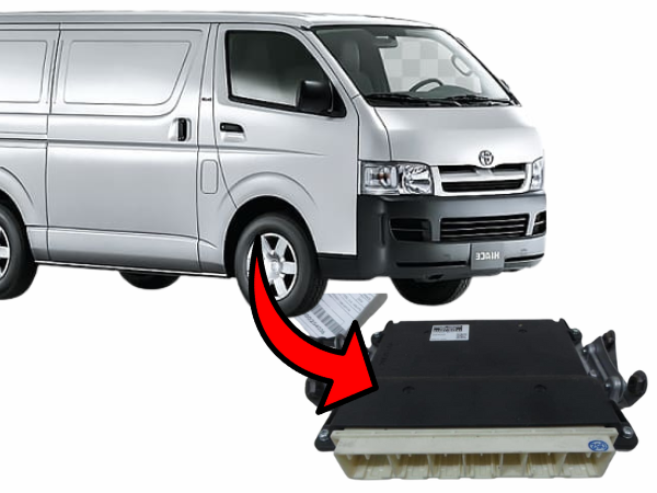Toyota Hiace ECU (No DPF system) 2008-2010